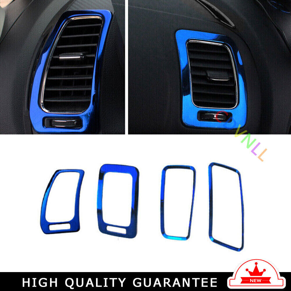 LR Middle Air Outlet Vent Cover Trim Fit for Kia K3 Forte 2014-18 Blue Titanium
