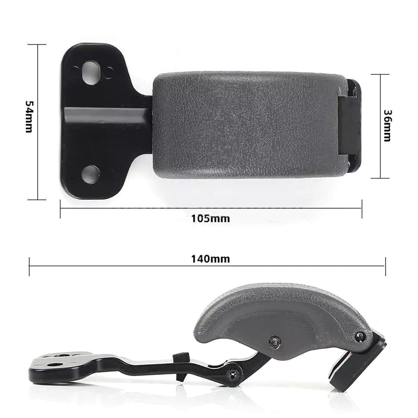 Suitable for 2000-2006 for Toyota Tundto left and right window latches, grey, driver and passenger side.