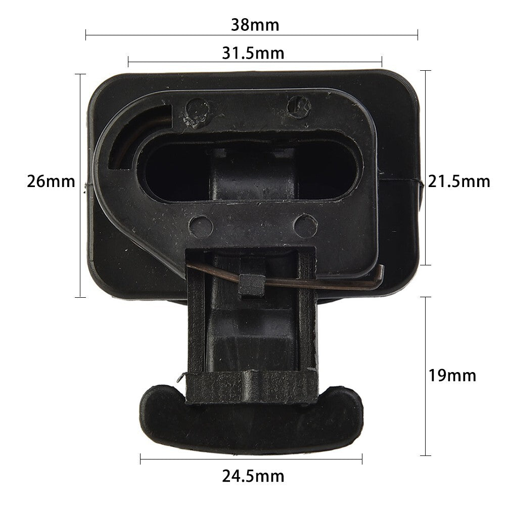 Replacement black rear for seat clips for Civic rear for seat cushion fixing