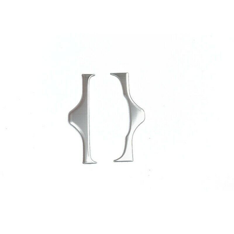 Gear Shift Both Side Cover Trim 4 for Honda CRV CR-V 2017-2022 Silver Titanium
