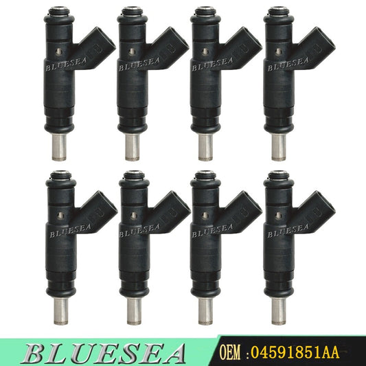 8pcs04591851AA Fuel Injectors for Chrysler 300 for Dodge for Jeep 4.7L 5.7L V8 2005-2013