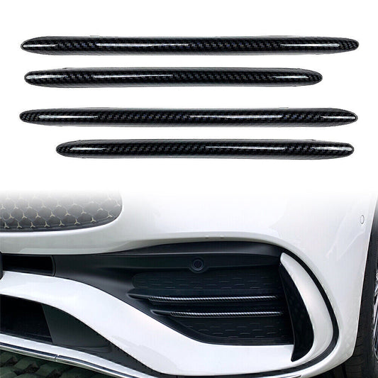 4pcs Front Bumper Splitter Fins Body Spoiler Canards for Mercedes C-Class W206