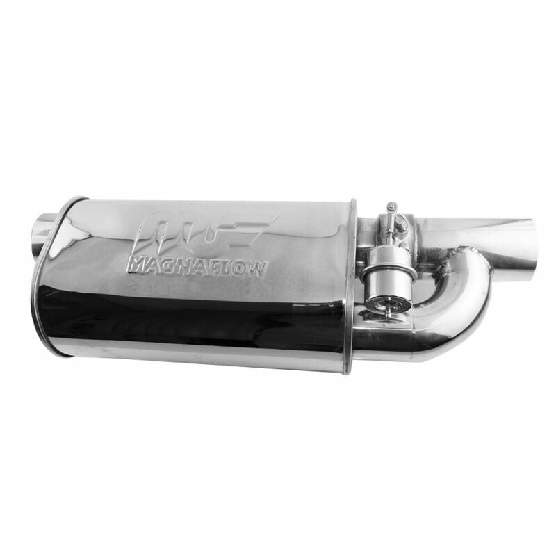 2.5 Tip On Single Exhaust Muffler Valve With Wireless Remote Controller