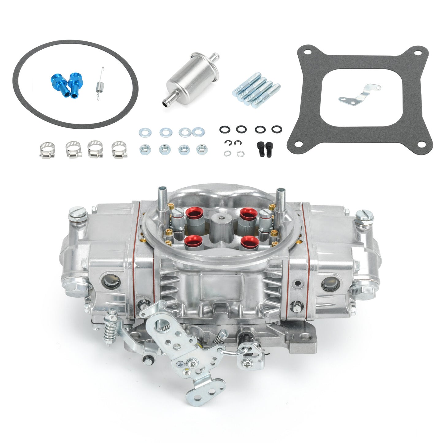 4 Barrel 850CFM Double Pumper Mechanical Carburetor BR-67201 For Holley
