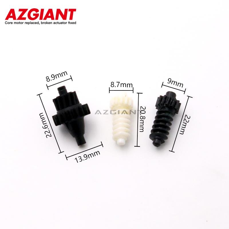 Side mirror adjustment motor gear kit for Volkswagen for Golf 6 VI 2008-2014 and for Golf MK5 2004-08