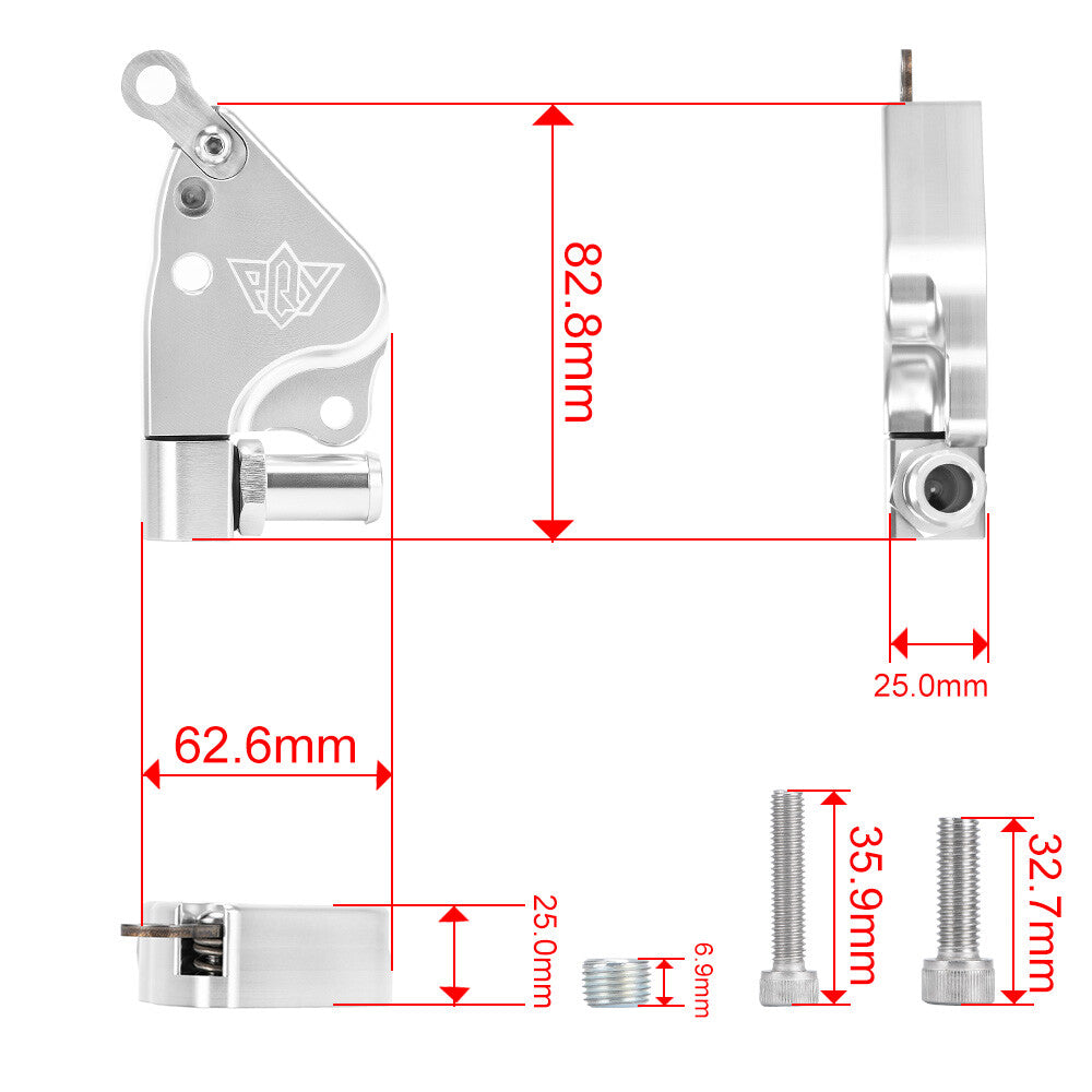 PQY 1/8 NPT Port K24 Intake Manifold Adapter For All K24 Engines K Series K Swap