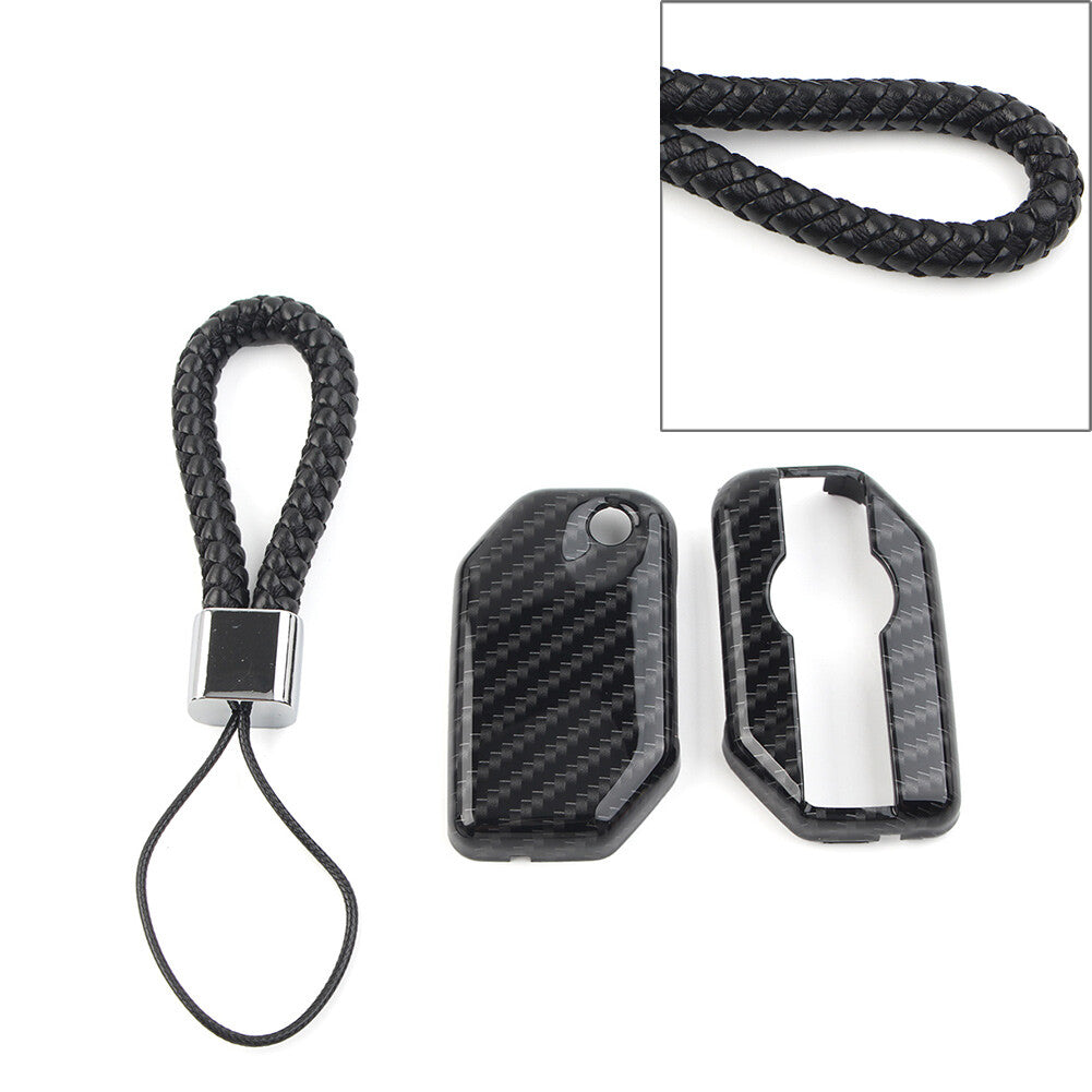Key Chain Procter Cover Fob Carbon ABS Fit for BMW F750GS F850GS R1200GS R1250GS