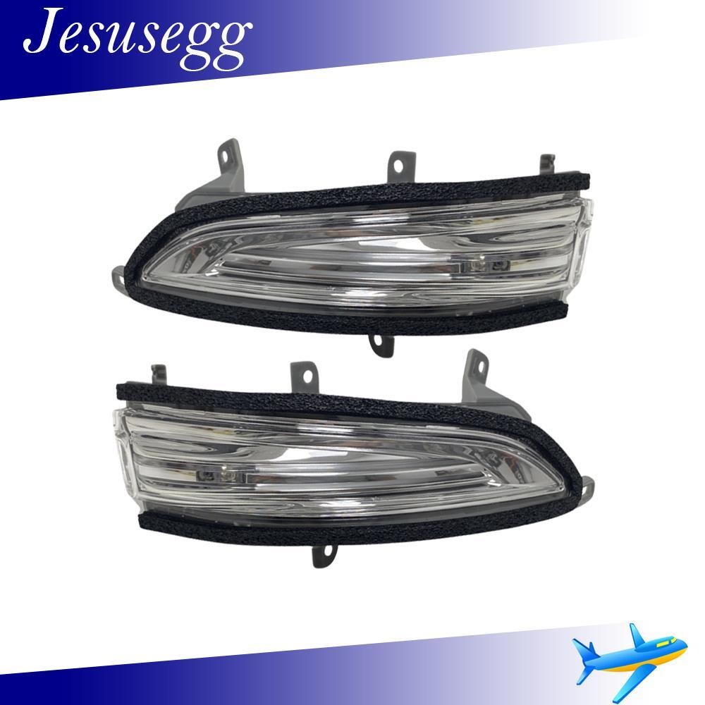 2Pcs Rearview Mirror Turn Signal Light LH RH for 2010-2021 for Lexus GX460 4.6L V8