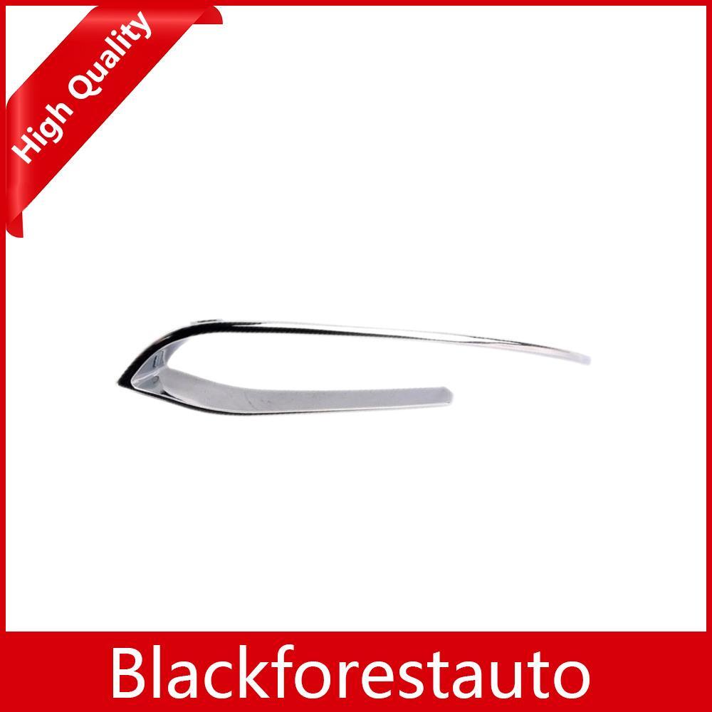 Left Chrome Front Bumper Grille Cover Trim for BMW 528i 535i 550i - 51117331769