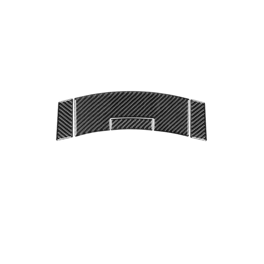 4x Carbon Fiber Central Ashtray Trim Cover for Nissan Quest 2004-2006 Type A
