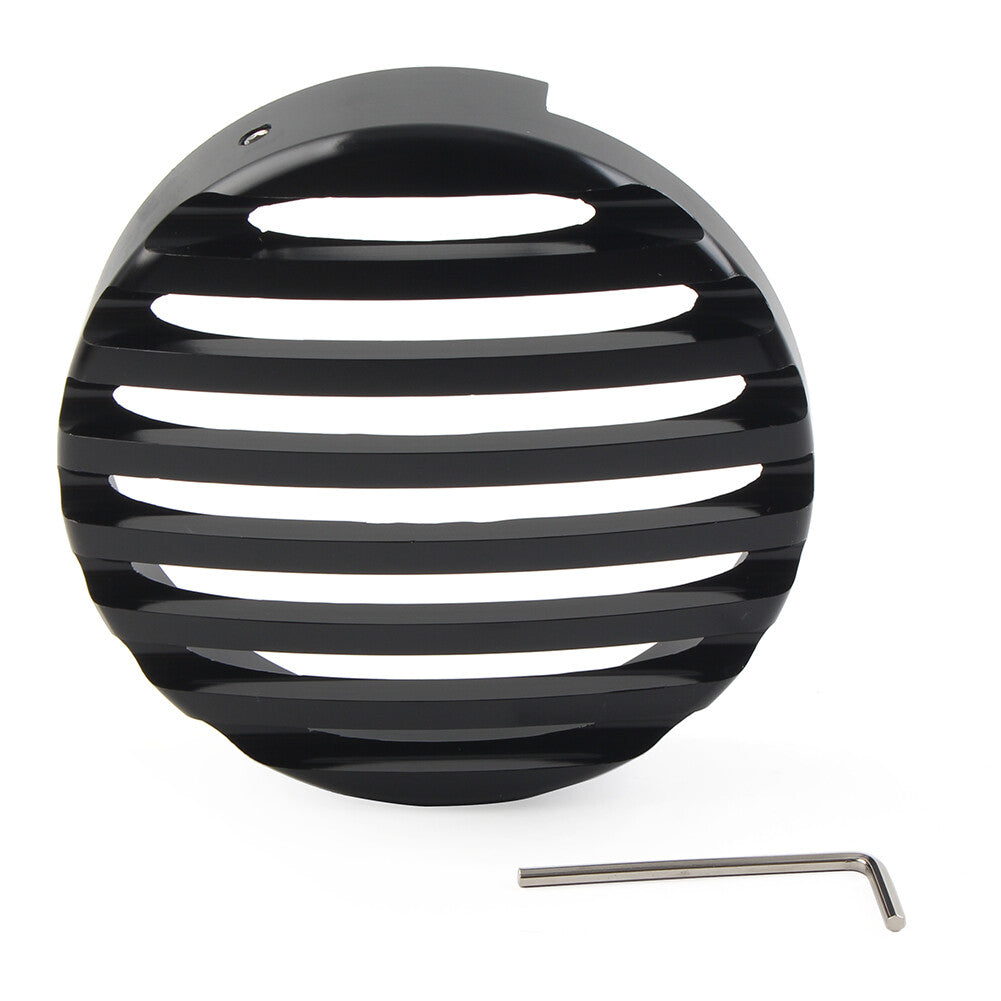 1xCNC Derby Timing Timer Cover Horizontal Pattern for Harley XL883 2013+ Black A