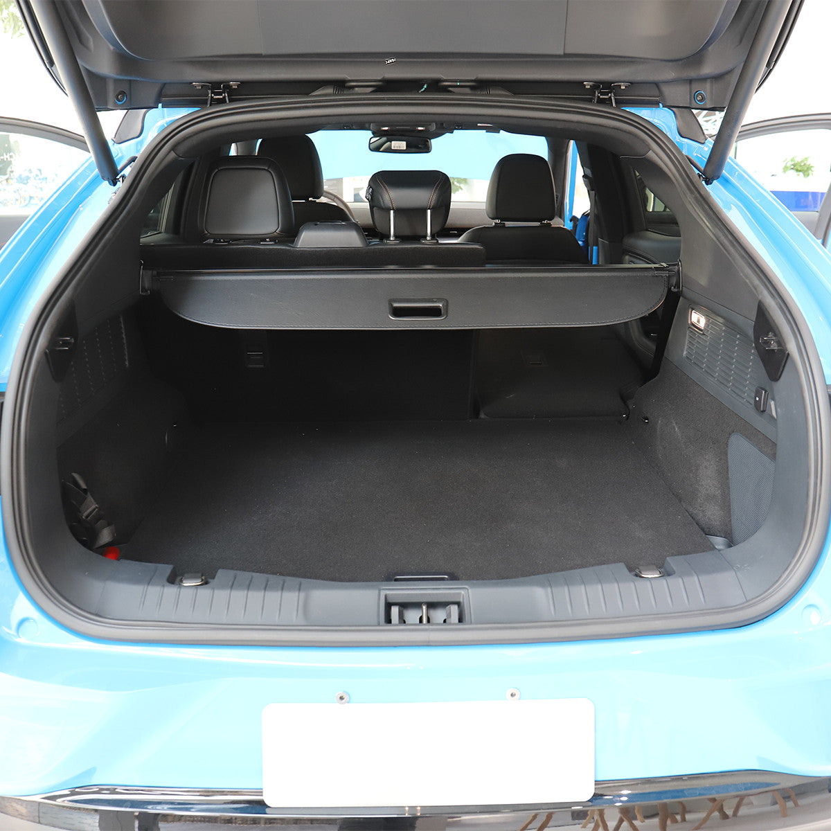 for Ford for Mustang Mach-E 21-24 black Rear Trunk Cargo Cover Security Shield Shade