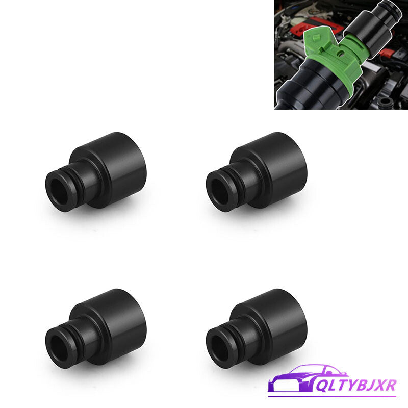 Fuel Injector Top Hat Adapter for Honda for Civic for Acura for RDX B16 B18 D16 Engine Black