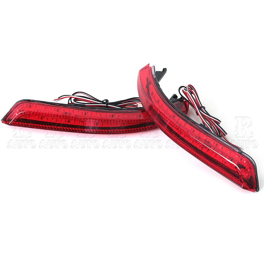 Pair for Nissan Almera Bluebird Sylphy 2006-2014 Reflector LED Stop Brake Light