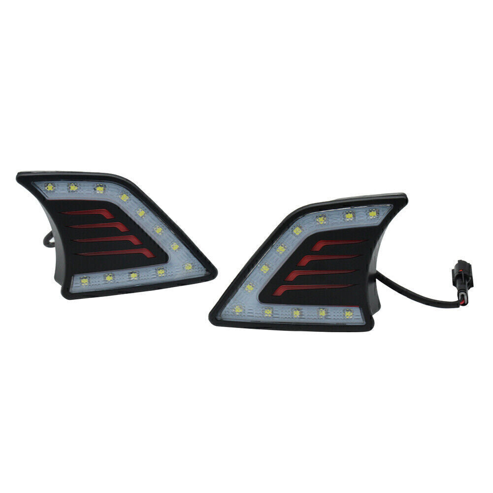 LED Daytime Running Lights DRL Lamp Indicator Fit for Toyota Hilux Vigo 2011-2014 12