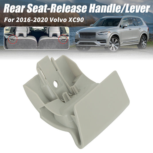 1x Rear for Seat Release Recline Switch Handle Lever Gray for Volvo XC90 2016-2023