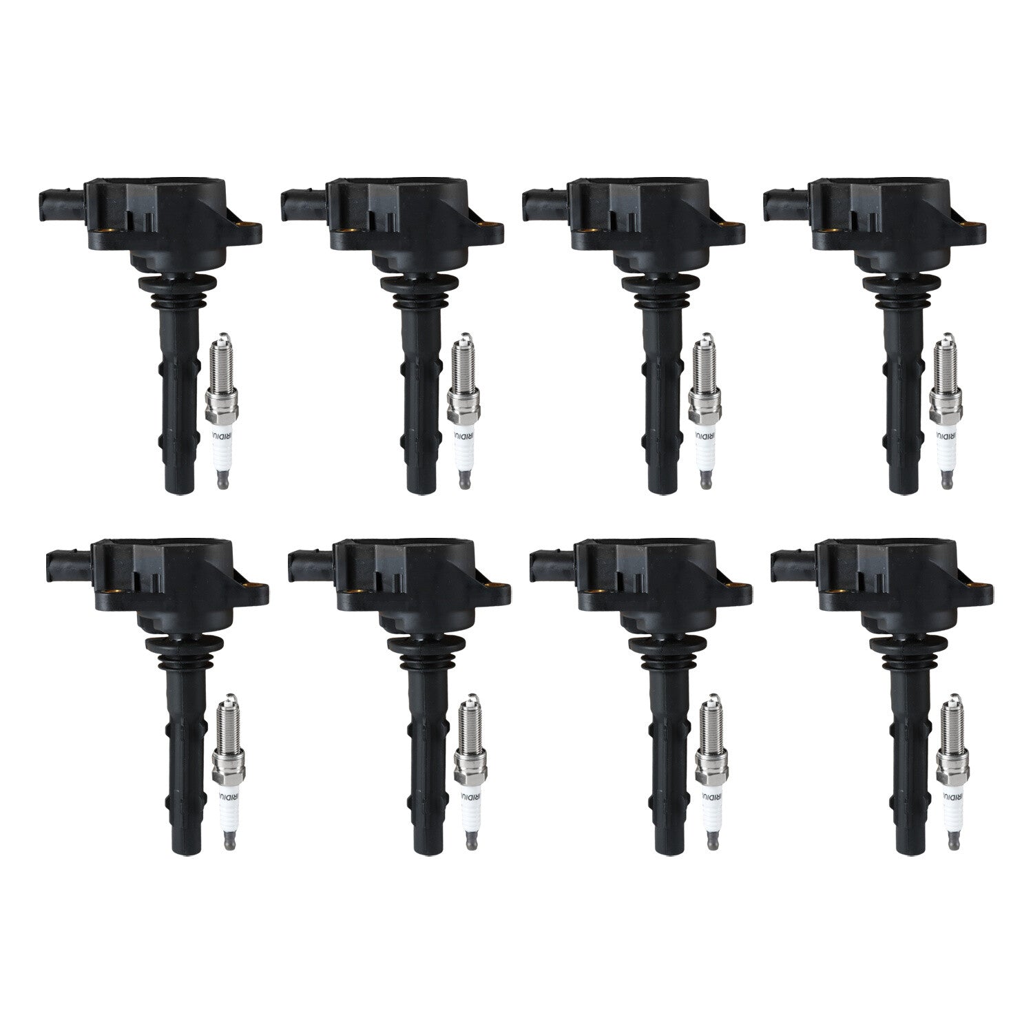 6X Ignition Coils  6X Iridium Spark plugs for Mercedes-Benz C300 E350 UF535