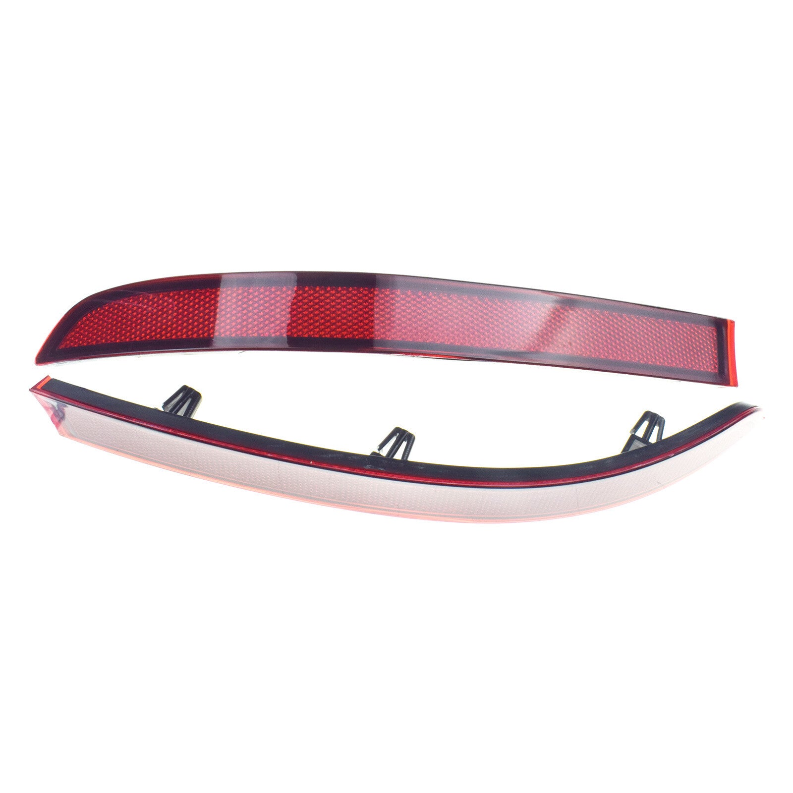 2PCS Rear Left Right Side Red Bumper Reflector RH LH for VW Touran 2007-2010