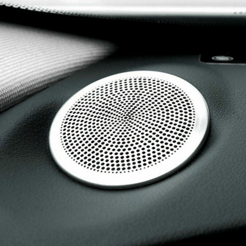 for Jaguar F-PACE 2018-2020 stainless Inner dashboard speaker trim decor cover