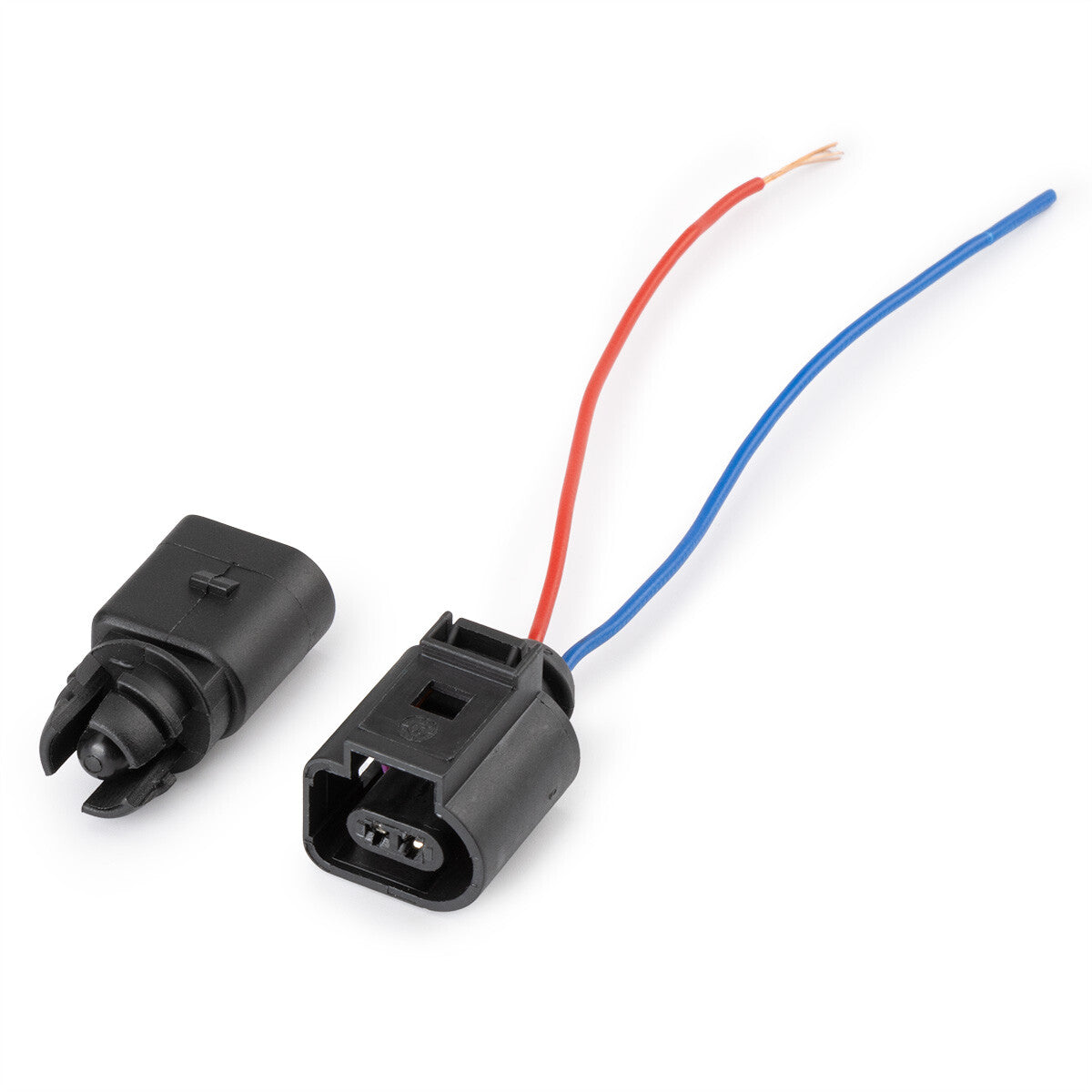 Ambient Air Temperature Sensor Connector Plug Pigtail 6RD820535 1J0973702 For