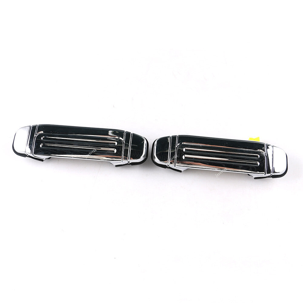 1Pair Exterior Door Handle Plating L+R for Mitsubishi Montero for Pajero V46 V31 V32