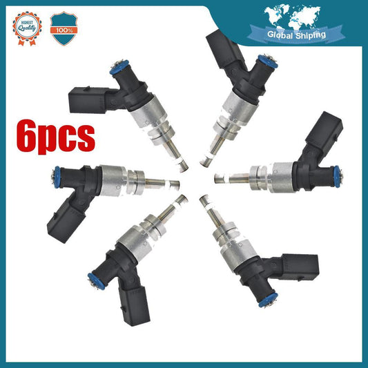 6Pcs Fuel Injectors For 2008-2011 for Audi for A4 for A5 for A6 Q5 3.2L V6 06E906036E 079906036C