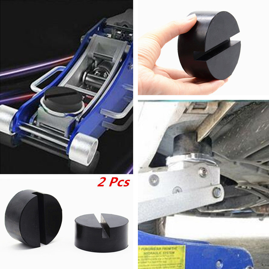 Universal Car Floor Jack Disk Pad Adapter for Pinch Weld Side Rail Stand JackPad