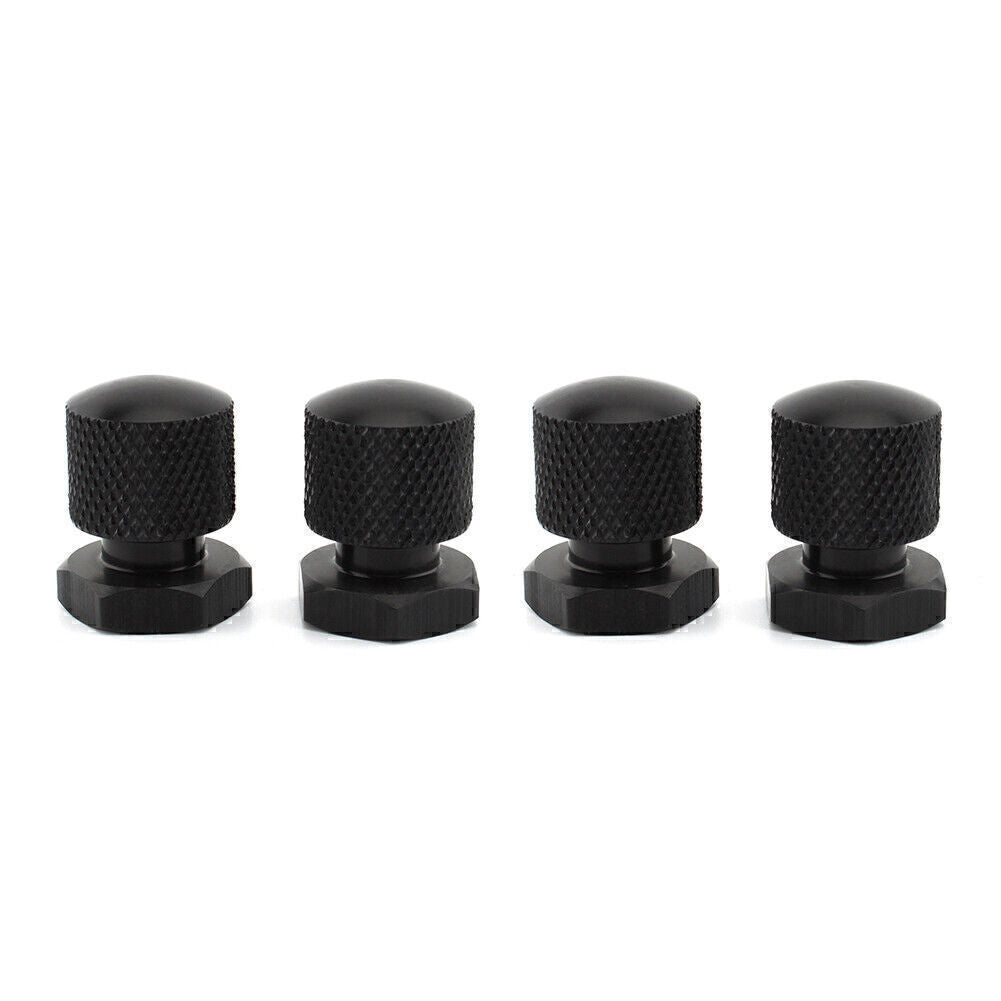 Solo for Seat Nuts Mounting Nuts 1/4-20 Thread for Harley Davidson Touring Black