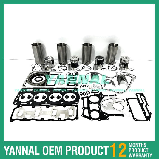 Engine overhaul and rebuild kit with washer bearings for CAT C4.4-DI engines.