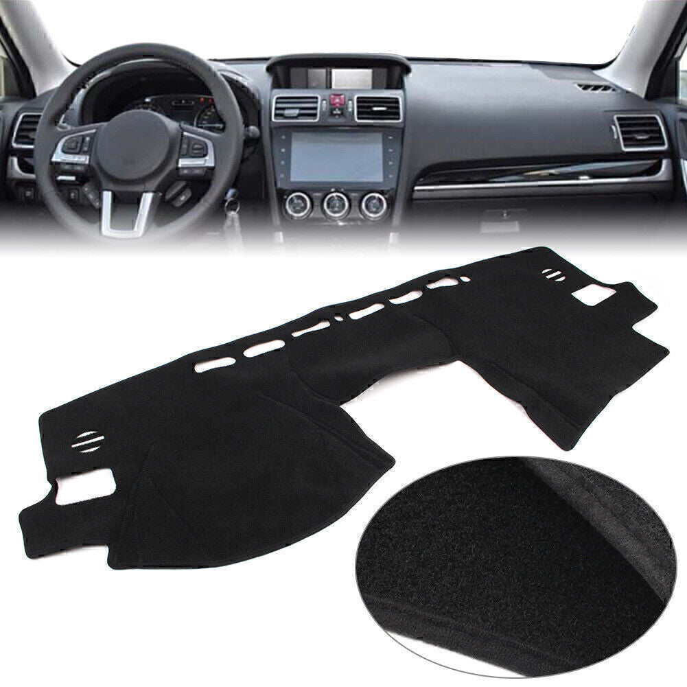 Polyester Dash Mat Dashboard Cover Dashmat For LHD for Subaru Forester 2013-2018