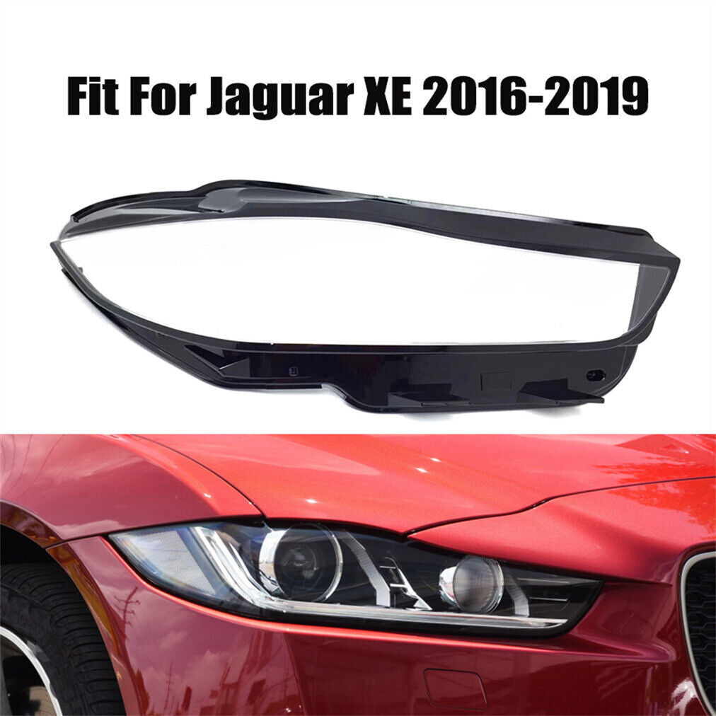 Headlight Headlamp Lens Cover Right Side Fit for Jaguar XE 2016-2017 2019 1Pcs