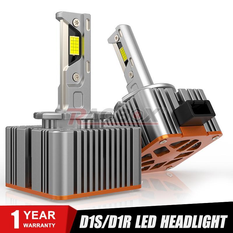 2x D1S D1R LED Headlight Bulb 6000K High Low Beam upgrade Bright Conversion Kit