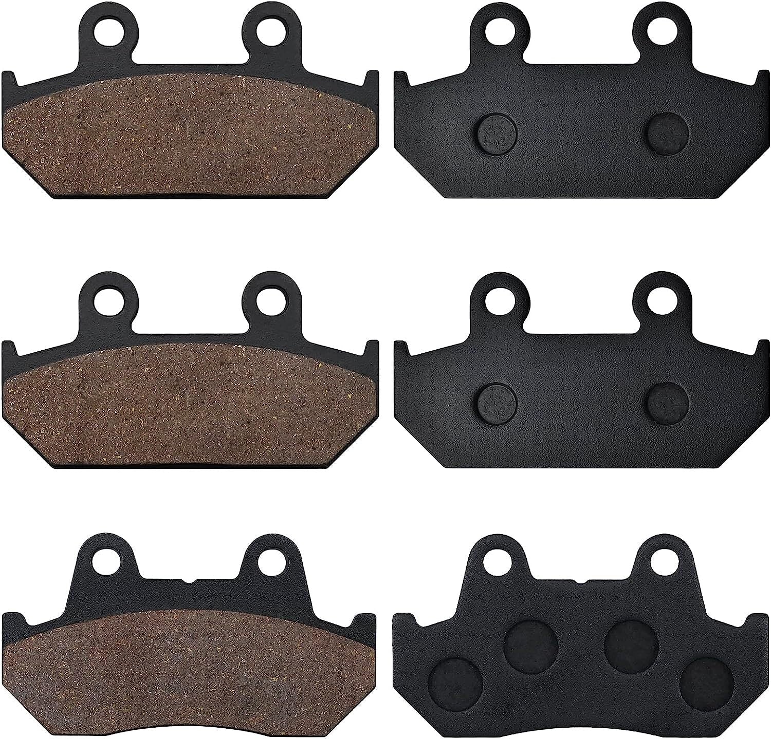 Front Rear Brake Pads for Honda GL1500A Aspencade GL1500I Interstate 1988-2000