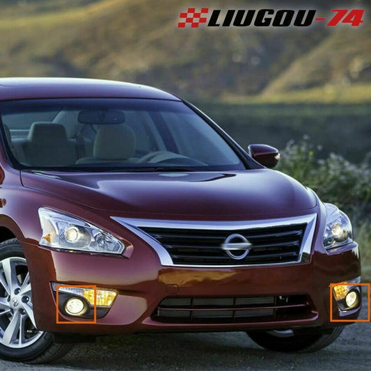 Approximately 2 replacement fog lights for Nissan Altima Maxima Rogue Sentra