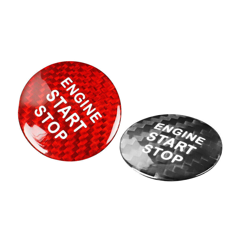 Carbon fiber Car Engine Start Stop Button cover Fit for LEXUS IS250 350 2006-2013