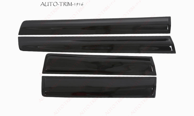 for Cadillac XT5 2017-2023 Gloss Black Body Side Door Overlay Guard Cover Trim