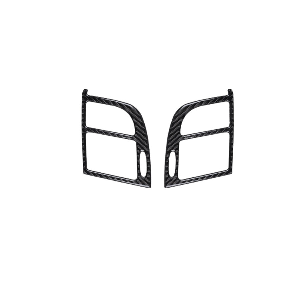 2X Carbon Fiber Dashboard Air Vent Trim Panel for Mercedes-Benz W211