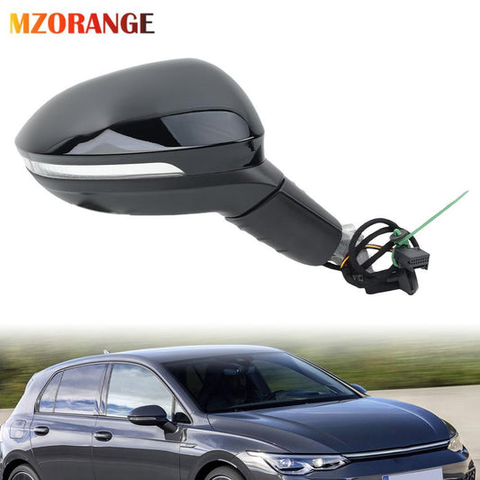 for VW for Golf 8 MK8 20-24 right exterior mirror mirror electric heater black