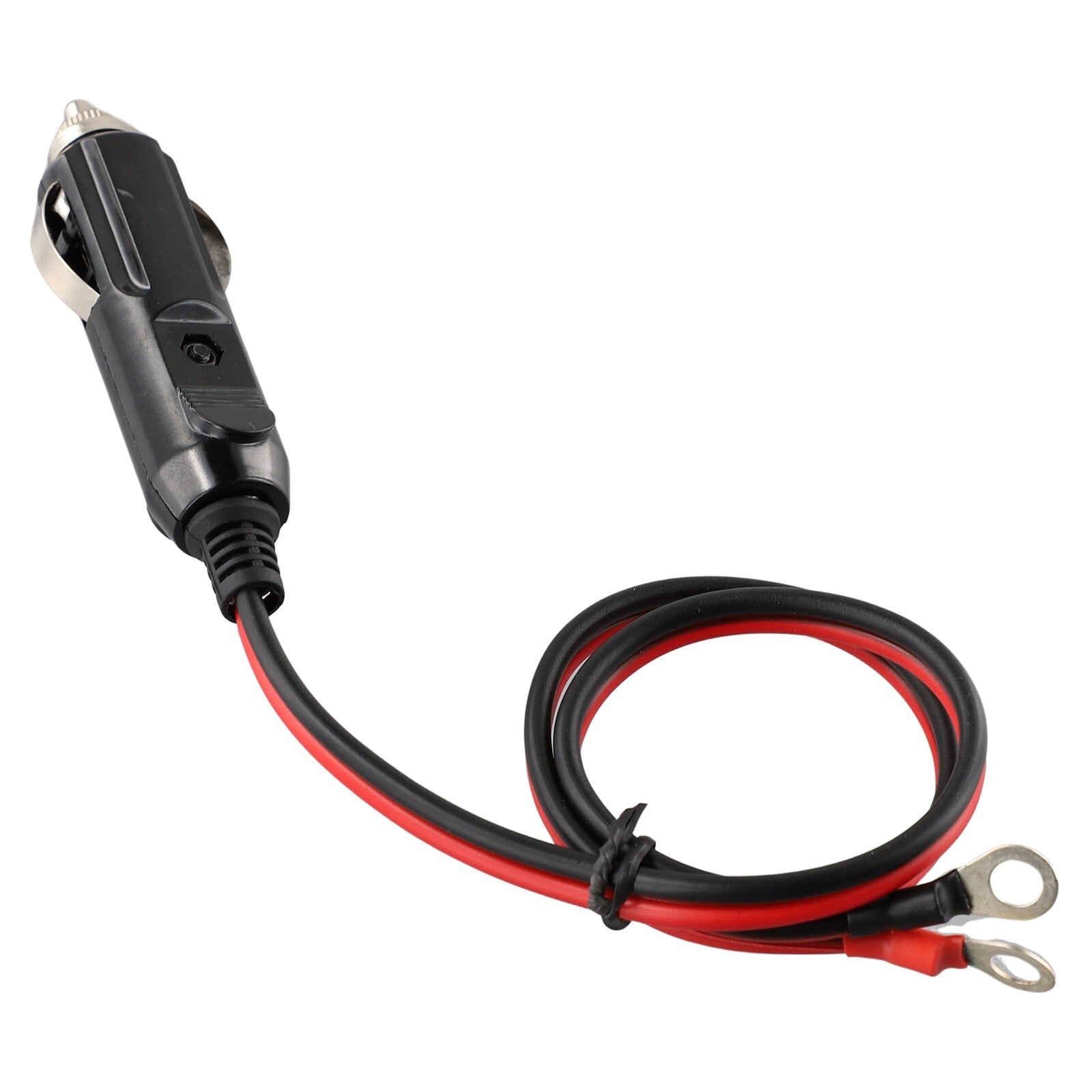 15A power cord with red and black RVB 2X1 5 square cable