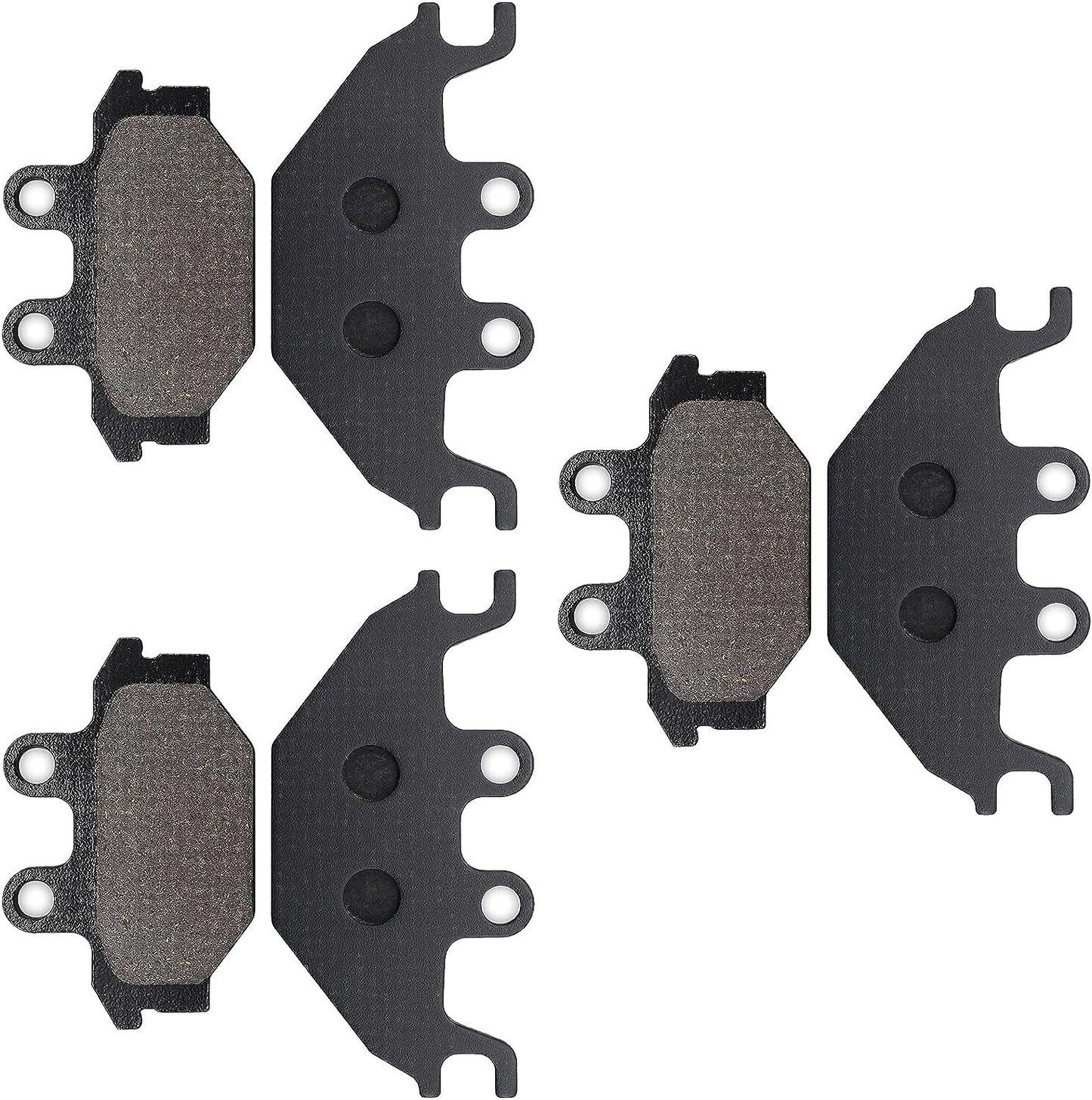 Front Rear Brake Pads for Quadlander 300 600 ARCTIC CAT 250 300 ,CAN AM CAN-AM