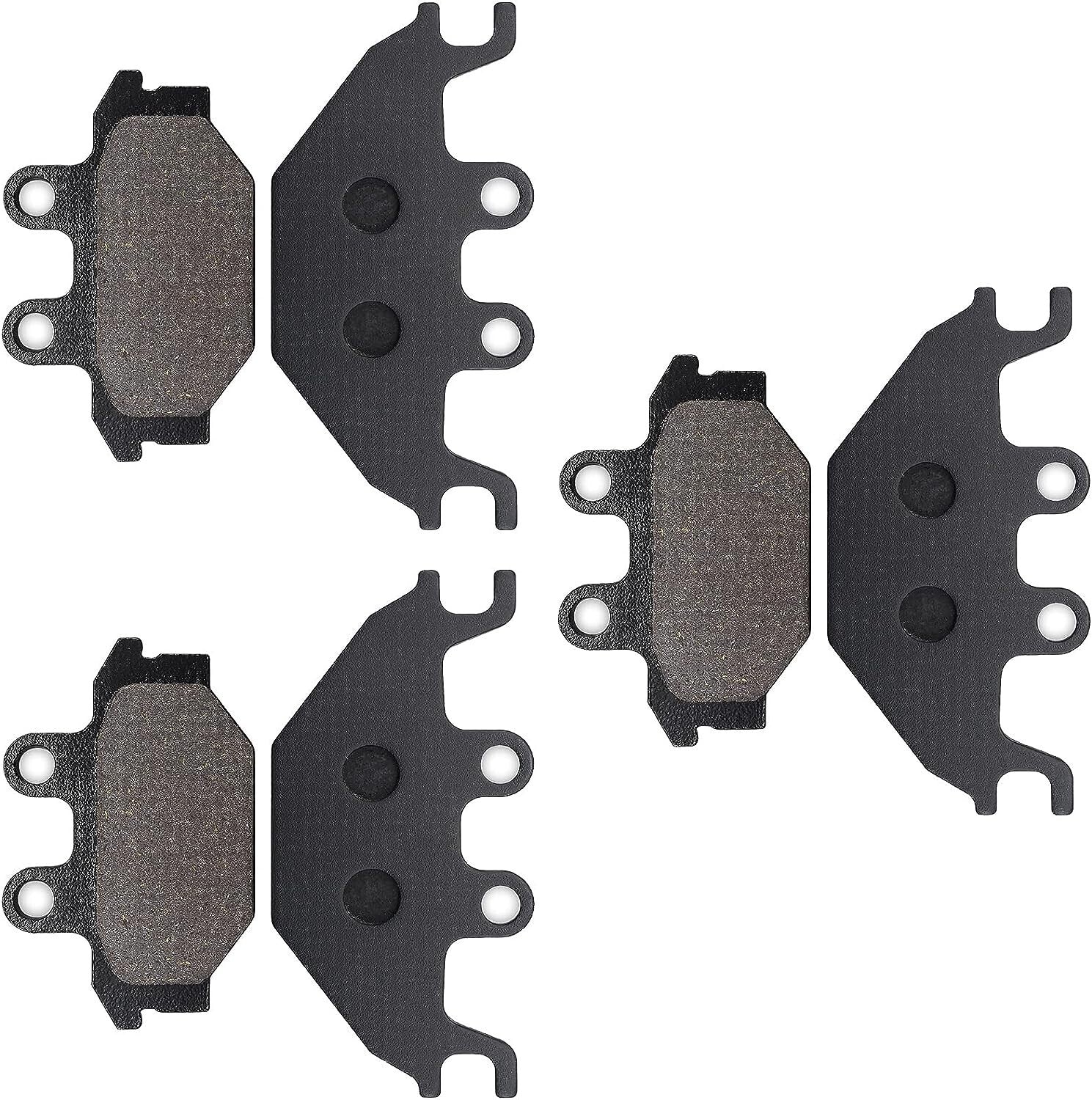 Front Rear Brake Pads for Quadlander 300 600 ARCTIC CAT 250 300 ,CAN AM CAN-AM