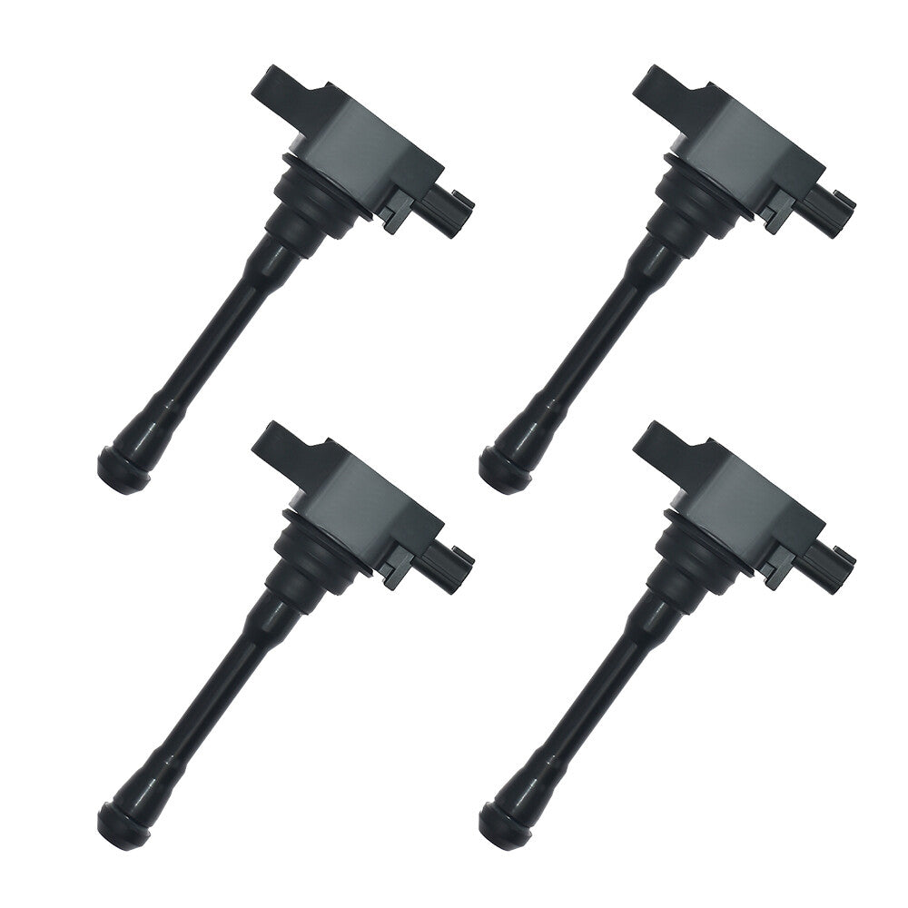 4PCS Ignition Coil Pack for 2011-2017 for Nissan Juke/ Sentra 1.6L, 22448-1KC0A