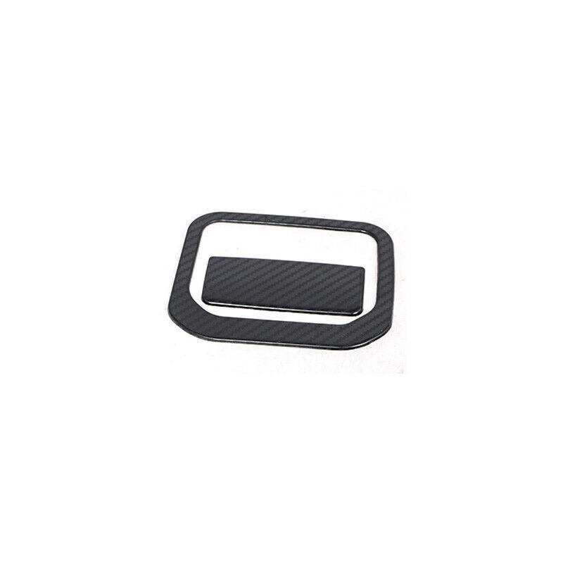 Steel Carbon Fiber for Co -Pilot Storage Box Handle For Auto for Toyota Highlander 20-23