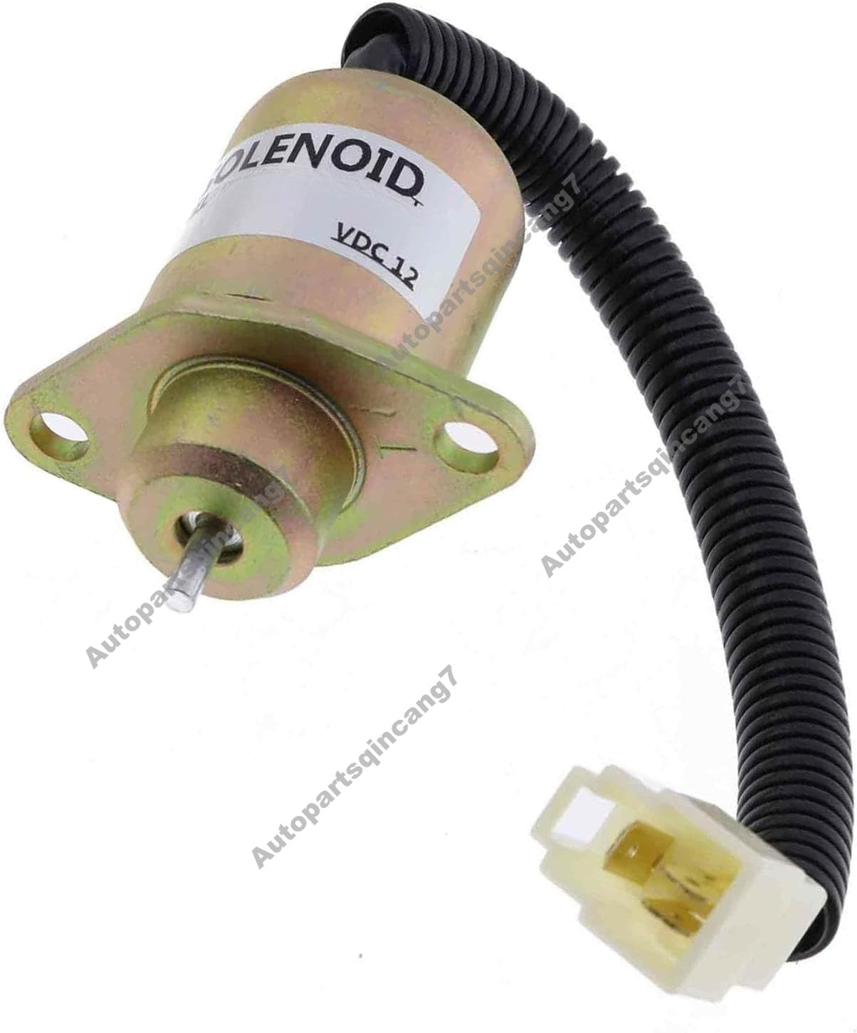 12V Fuel Shutoff Solenoid 7023161 for Kubota D905 Engine JLG Lift