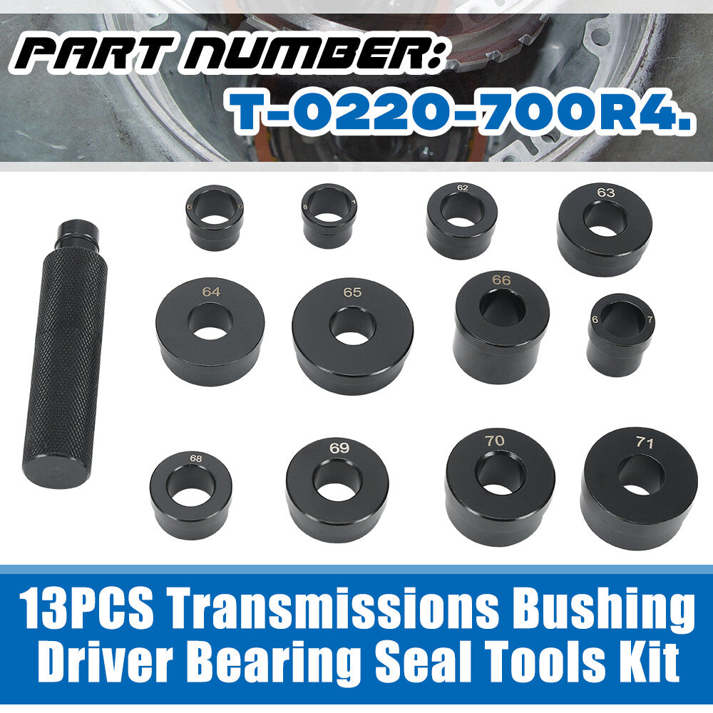 T-0220-700R4 Master Bushing Driver Set Bearing Seal Kit for GM 4L60 4l60E 4L65E