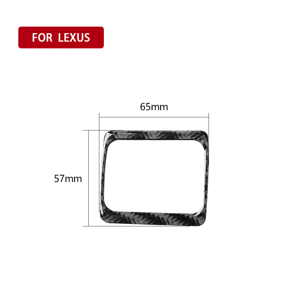 Carbon Fiber TRC Switch Frame Cover Trim for Lexus IS250 300 350 2006-2012