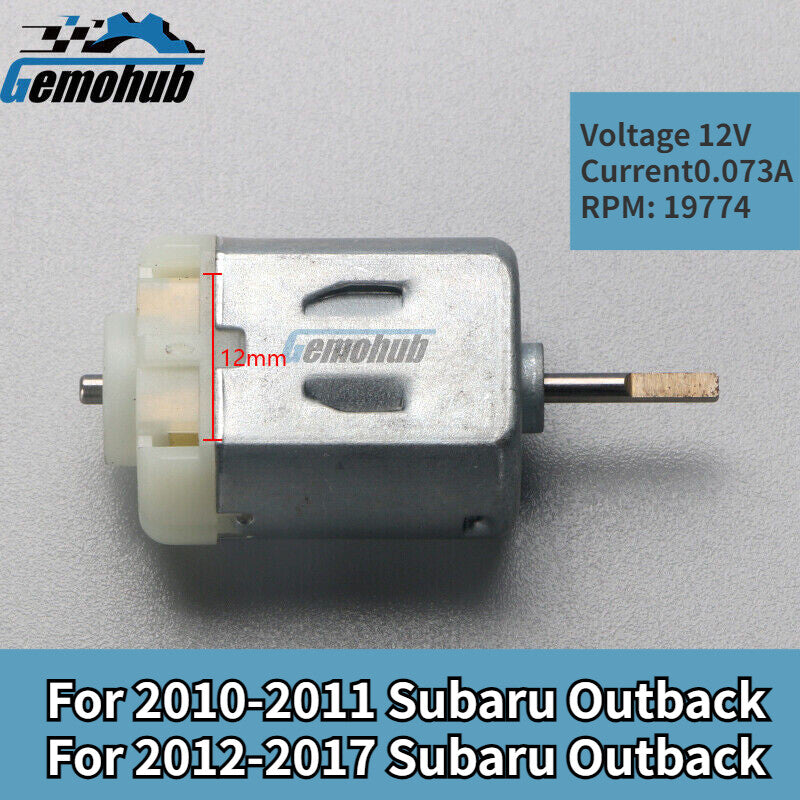 POWER FOLDING MIRROR MOTOR for 2010-2011 for Subaru Outback 2012-2017 for Subaru Outback