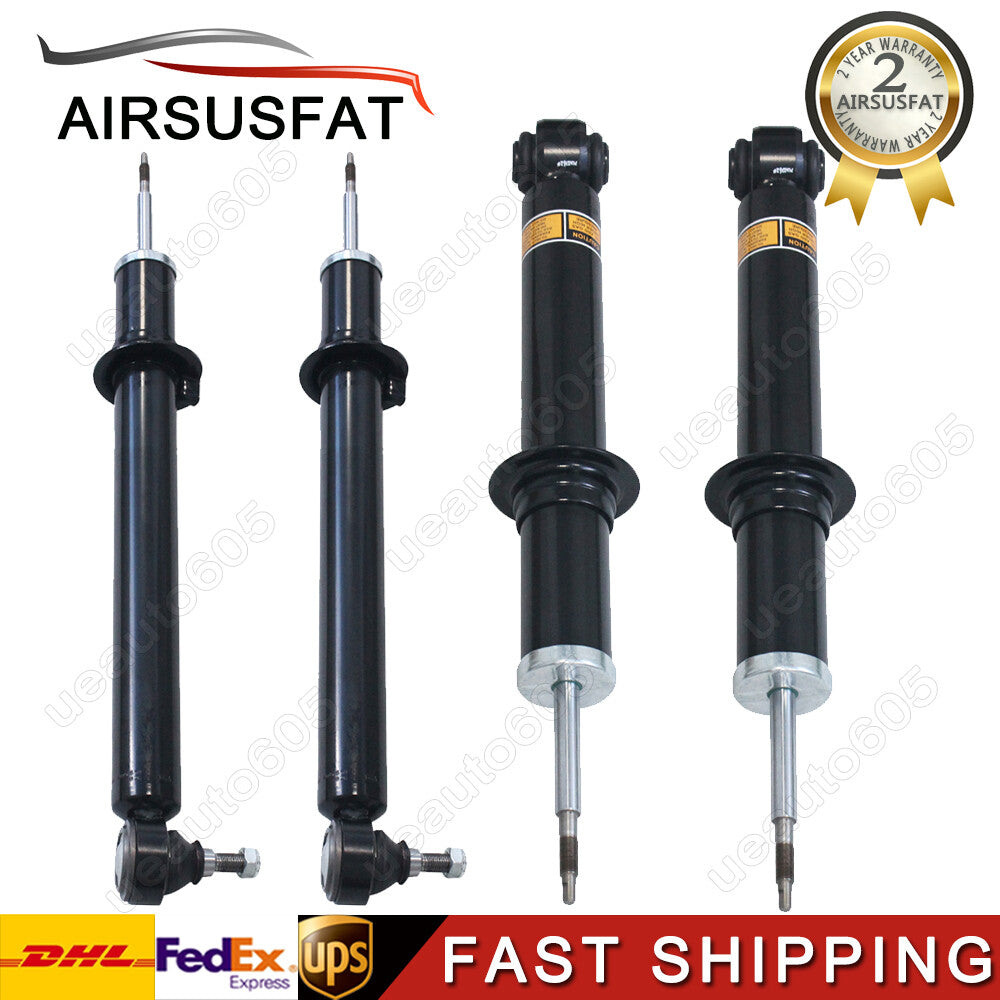4x Front Rear Shock Strut Cores for Mercedes R230 SL550 SL600 SL55 SL63 SL65 AMG