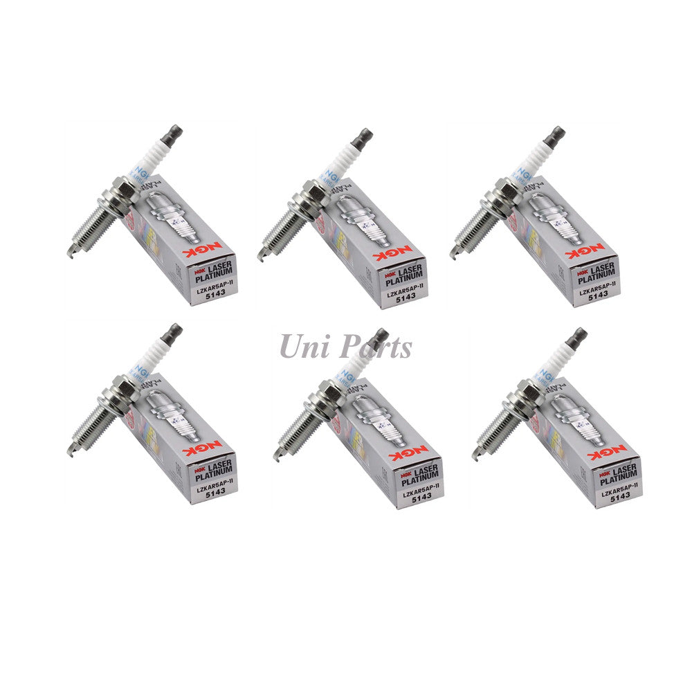 22401-JD01B 6-piece Iridium Spark Plug for Nissan Altima Murano 3.5L V6