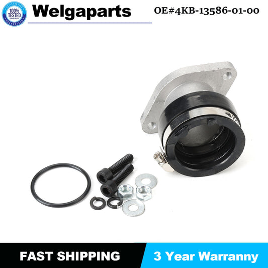 for Yamaha YFM350X 1999-2005 Carburetor Intake Manifold Boot 4KB-13586-01-00